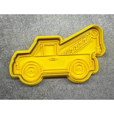 TVOŘÍTKO Auto s jeřábem - vykrajovátko – Hledejceny.cz