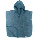 Kikko BIO bavlněná froté osuška s kapucí XKKO Organic 90x90 Baby Blue Stars – Hledejceny.cz