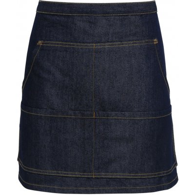 Premier Workwear Pracovní džínová zástěra PR125 Indigo Denim 79x39,5cm – Hledejceny.cz