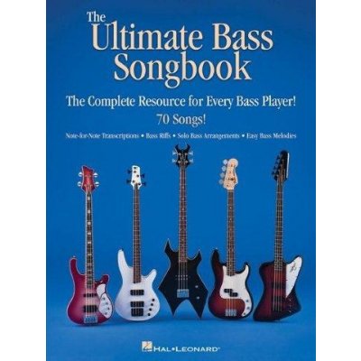 The Ultimate Bass Songbook noty tabulatury na baskytaru – Zboží Mobilmania