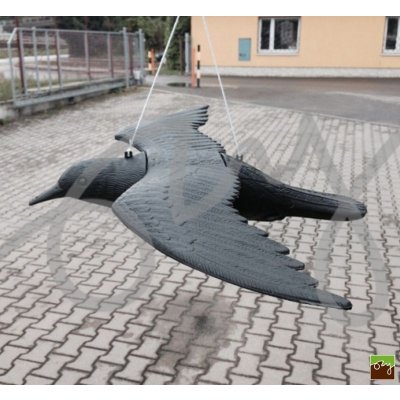 Bradas - Maketa havrana plastová - havran - plašič ptáků 1ks – Zbozi.Blesk.cz