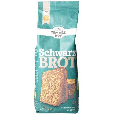 Bauckhof Bezlepková směs na černý chléb bez GMO BIO 500 g