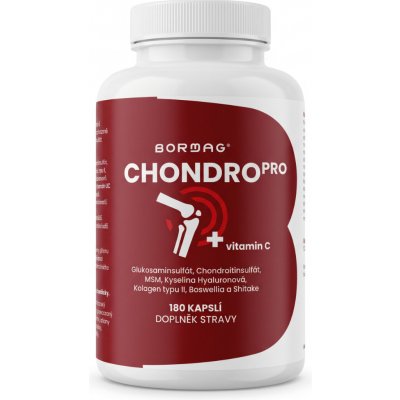 Bormag ChondroPro komplex se shiitake a boswellií 180 kapslí – Hledejceny.cz