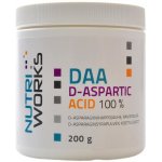 NutriWorks DAA D-Aspartic Acid 200 g – Hledejceny.cz