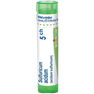 SULFURICUM ACIDUM POR 5CH GRA 4G – Hledejceny.cz