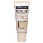 Maybelline Affinitone Perfecting + Protecting Foundation With Vitamin E sjednocující make-up 3 Light Beige 30 ml – Zbozi.Blesk.cz
