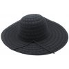 Klobouk Hologramme Paris Dámský letní klobouk Lydie černý