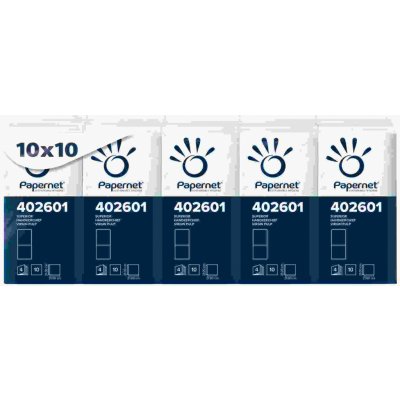 Papernet papírové kapesníčky 4--vrstvé celulóza 10 x 10 ks – Sleviste.cz