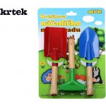 Wiky nářadí zahradní Krtek kov dřevo 3 ks – Zboží Mobilmania