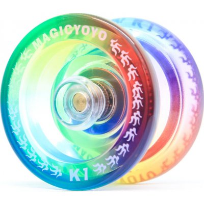 MagicYoyo K1 Plastové Yoyo Duhová průhledná – Zboží Mobilmania