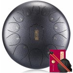 Hütermann Tongue drum 12' 30cm 13 tónů C-dur Šedý s příslušenstvím – Sleviste.cz