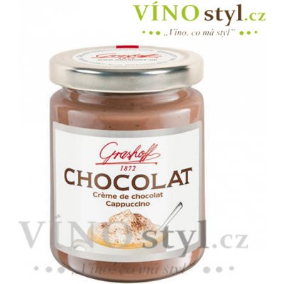Grashoff Mléčný čokoládový krém Cappuccino 250 g