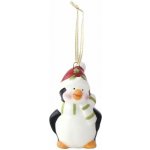Vánoční porcelánová ozdoba vánoční motivy Christmas Decorations 1ks, Easy Life Tučňák – Hledejceny.cz