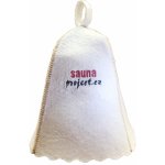 Saunaproject Čepice s logem bílá – Zboží Dáma