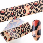 CuteNails Leopardí fólie na nehty 01 – Zboží Mobilmania
