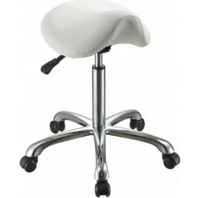 MH Star židle 841 se sedlovým sedákem bílá – Zboží Dáma