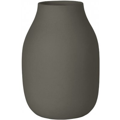 Váza COLORA 20 cm, ocelově šedá, Blomus – Hledejceny.cz