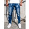 Pánské džíny Bolf pánské džíny regular fit MP019BC tmavě modré