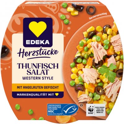 Edeka Tuňákový salát Western Style 160 g – Zboží Dáma