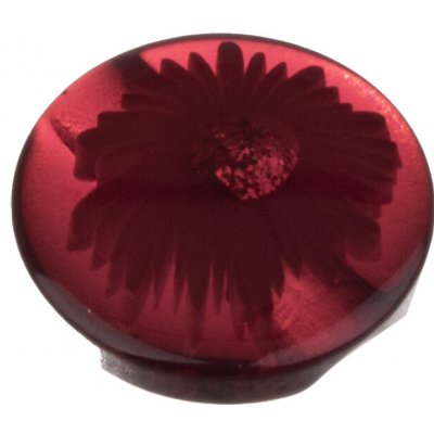 Knoflík 14 mm vínový – Sleviste.cz