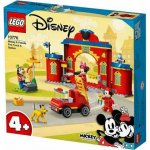 LEGO® Disney 10776 Hasičská stanice a auto Mickeyho a přátel – Hledejceny.cz