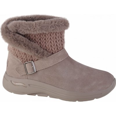 Skechers dámské boty go walk arch fit true embrace 144422-dktp béžové – Zbozi.Blesk.cz