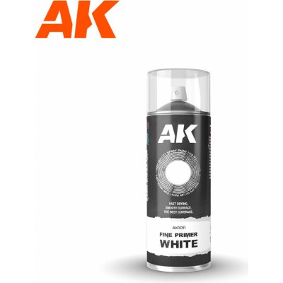 AK INTERACTIVE Fine Primer White Spray 400ml – Sleviste.cz