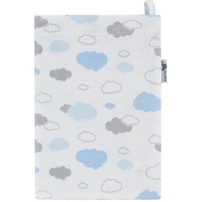 Esito žínka bavlna úplet Jersey Mráček modrá 19 x 14 cm – Zboží Dáma