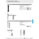 Hettich Postelová noha pro středový nosník 170 mm 47631 – Sleviste.cz