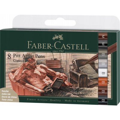 Faber-Castell 8 ks zvýrazňovač černý – Hledejceny.cz