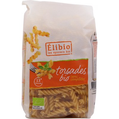 Elibio bio spirálky polocelozrnné 0,5 kg – Sleviste.cz
