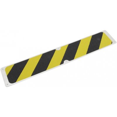 FLOMA Hazard Standard Náhradní protiskluzová páska pro hliníkové nášlapy 63,5 cm x 11,5 cm x 0,7 mm černožlutá – Zboží Mobilmania