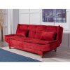 Pohovka Atelier del Sofa 3-Seat Sofa-Bed KelebekClaret Red