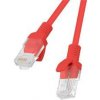 síťový kabel Lanberg PCU5-10CC-0100-R CAT.5E UTP, 1m, červený