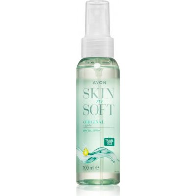 Avon Skin So Soft jojobový olej ve spreji Travel Size 100 ml – Hledejceny.cz