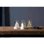 Eglo 410046 SADA 3x LED Vánoční dekorace KUPOL 1xLED 0 06W 1xCR2032 hnědá EG410046 – Hledejceny.cz