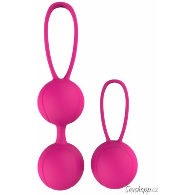 DreamToys PLEASURE BALLS and EGGS DUO BALL SET – Zboží Dáma