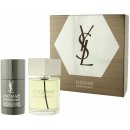 Kosmetická sada Yves Saint Laurent L'Homme EDT 100 ml + deostick 75 ml dárková sada