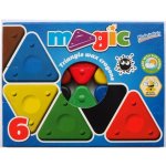 PRIMO Sada voskových pastelek MAGIC BASIC 6 ks – Zbozi.Blesk.cz