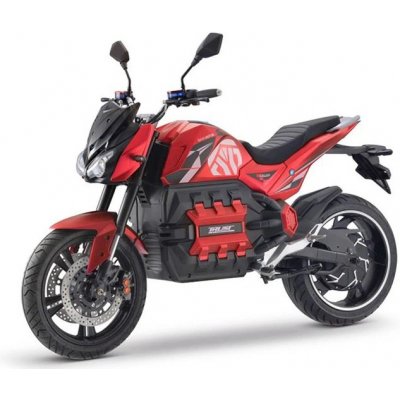 EcoWheel Elektrická motorka DIABEL 10000W 120Ah červená | Zboží Auto
