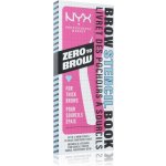 NYX Professional Makeup Zero To Brow barevný gel na obočí 06 Chocolate 2 ml – Zboží Dáma