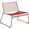 Zahradní židle a křeslo HAY Křeslo Hee Lounge Chair, Rust