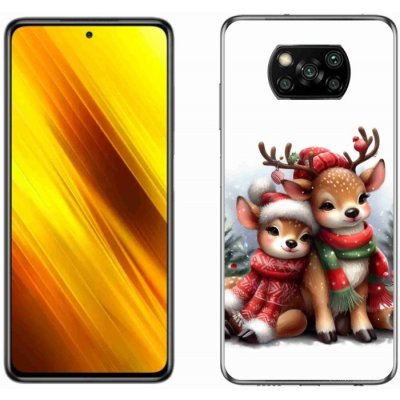 mmCase Gelové Xiaomi Poco X3 Pro - vánoční sobi – Zboží Živě