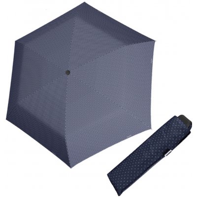 Doppler Carbonsteel Mini Slim Chic dámský skládací deštník tm.modrý – Zboží Mobilmania