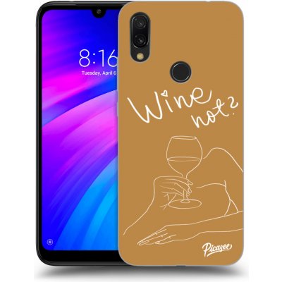 Pouzdro Picasee ULTIMATE CASE Xiaomi Redmi 7 - Wine not – Zbozi.Blesk.cz