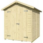 Weka Dřevěný zahradní domek Mori 195 x 195 x 200 cm – Zboží Dáma