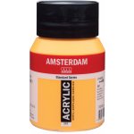 Amsterdam Standard akrylová barva 253 Gold Yellow 250 ml – Zboží Dáma