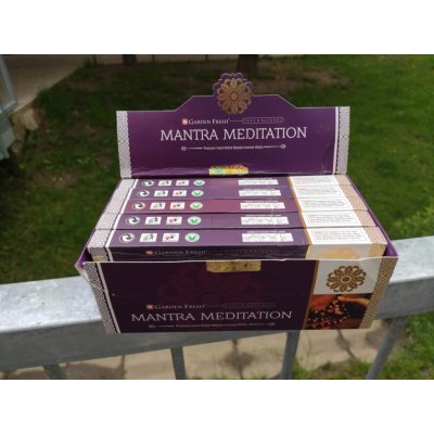 Garden Fresh indické vonné tyčinky Mantra meditation 15 g – Sleviste.cz