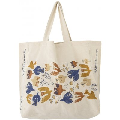Bloomingville bavlněná taška Anniversary přírodní textil – Hledejceny.cz