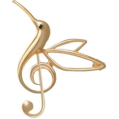 Gaira Brož Kolibřík 3482 zlatá – Zboží Mobilmania